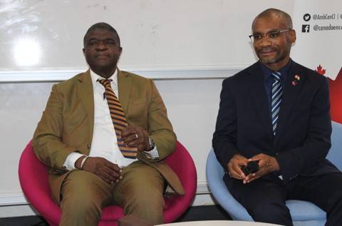 Rencontre d'échanges entre S.E.M Anderson BLANC, Ambassadeur du Canada en Côte d'Ivoire et les étudiant.e.s de l'Université Polytechnique de San Pedro