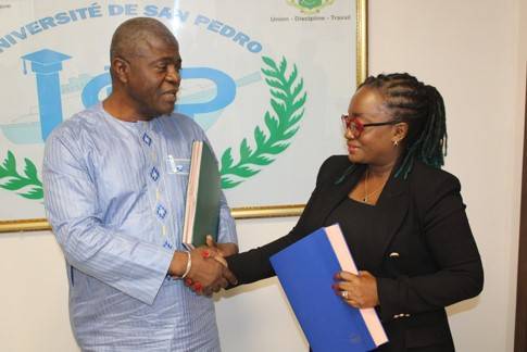 Signature de convention entre l’Université Polytechnique de San Pedro et les hôtels KASADA de la place d’Abidjan