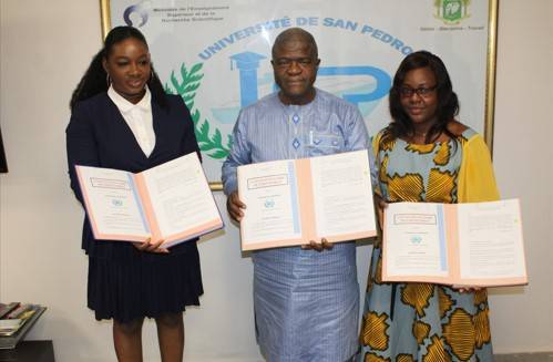 Signature de convention entre l’Université Polytechnique de San Pedro et les hôtels KASADA de la place d’Abidjan